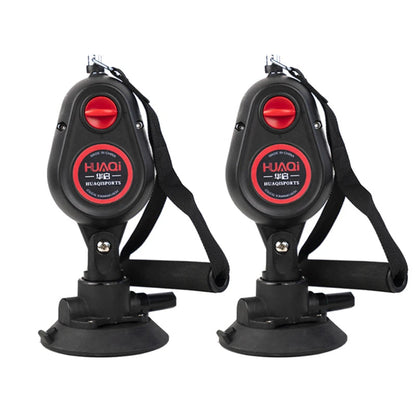 Fitness Widerstand Pull Down Seiltrainer mit Saugnapf