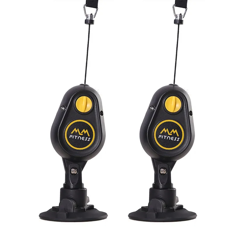 Fitness Widerstand Pull Down Seiltrainer mit Saugnapf