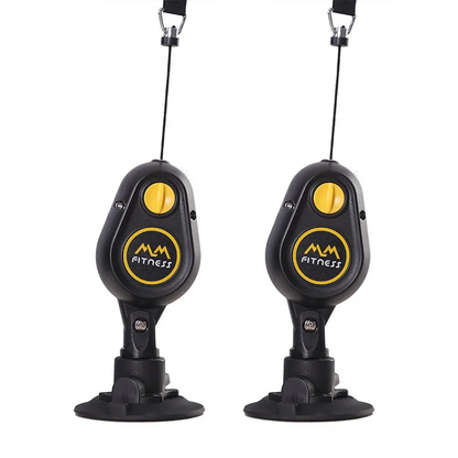Fitness Widerstand Pull Down Seiltrainer mit Saugnapf