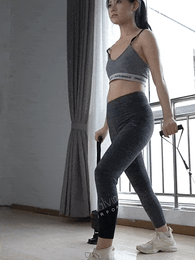 Fitness Widerstand Pull Down Seiltrainer mit Saugnapf