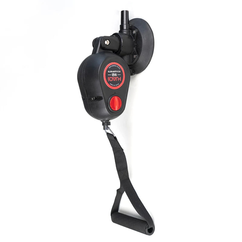 Fitness Widerstand Pull Down Seiltrainer mit Saugnapf