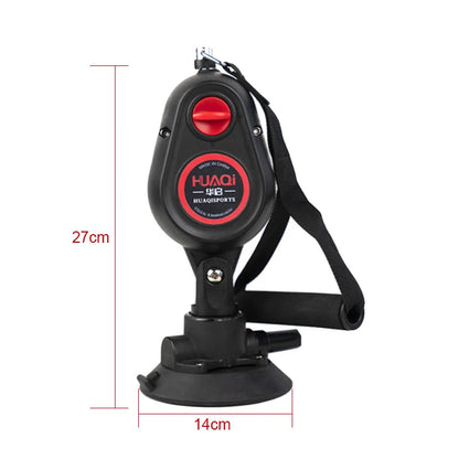 Fitness Widerstand Pull Down Seiltrainer mit Saugnapf