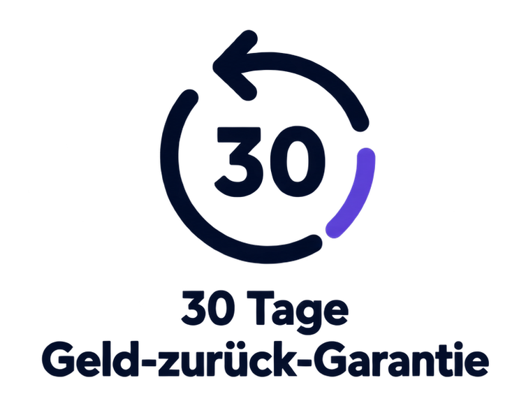 30 Tage Geld-zurück-Garantie
